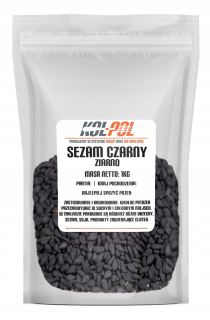 Japonska kuchyňa - SESAME BLACK 1KG obilia pre prirodzenú kvalitu sushi