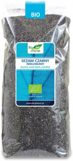 SESAME BLACK BIO HUSK 1 kg - BIO PLANETA