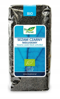 Sesame Black Niełkana Bio 500 g - Bio Planet Bio
