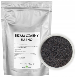 Japonska kuchyňa - BLACK SESAME sushi vylúpané sezamové semiačka 1 kg