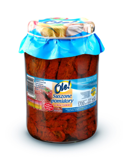 [Sf] ole sušené paradajky v oleji so 1700ml bylinkami