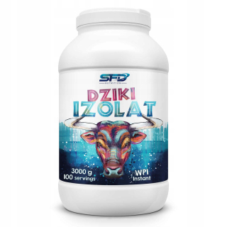 Proteín - DIVOKÝ IZOLÁT SFD 3000 g WHEY ISOLATE WPI PROTEIN