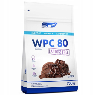 Proteín - SFD WPC 80 PROTEÍNOVÁ LAKTÓZA ZADARMO 700g ČOKOLÁDA