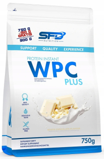 Proteín - SFD WPC proteín plus 900g biely čokoládový proteín