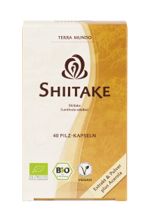Shiitake bio kapsuly s extraktom nomak
