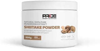Shiitake huby čistý silný prírodný extrakt