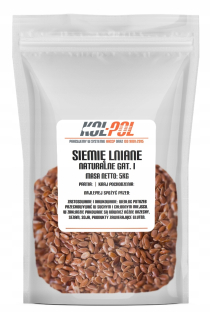 Linseed Prírodné 5kg Obilie SEED