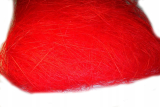 Darček na Valentína - Sisal červené sisal sisal dekoratívne vlákno