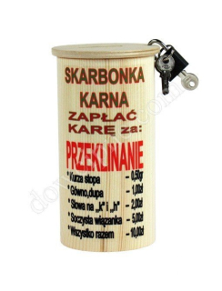 PENALTY TIN CAN trest za zásah NADÁVANIA