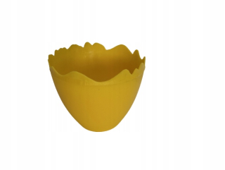 Veľkonočná dekorácia - Skorupka Small Egg Yellow Easter Veľká noc Ojes