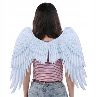 Halloween - Angel Wings White Halloween 33x54x68cm