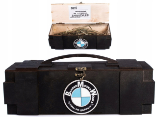 BMW box pre fľašu alkoholu mužské darček
