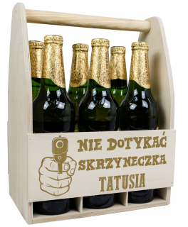 Nosič BOX FOR BEER pre ocka otcovej DARČEK