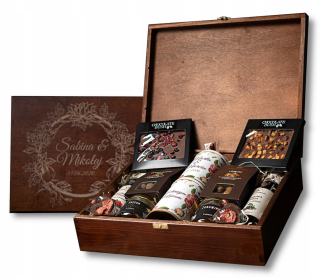 Darčeková krabička Deluxe Chocolate Tea Set