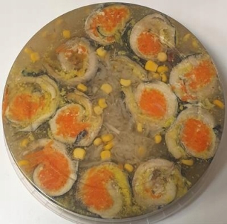 Sleďom (filé) v litovských želéchových delikáziách