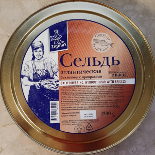 Sleď v Saltilu s korením 1300g