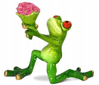 Darček na Valentína - Krásna dáma żabka v kúpeli ;-)
