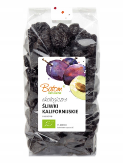 Sušené ovocie - Kalifornské slivky sušené bez panvica 1kg bio