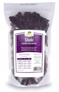 Sušené ovocie - SUŠENÉ SLIVKY 1kg 1000g BEZ TRUBIEK ČERSTVÉ VLÁKNO