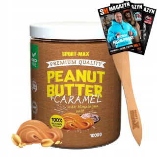 SM arašidové maslo Caramel s arašidovou soľou 1000 g 1KG
