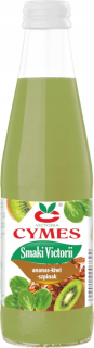Victoria Flavors - Ananás, Kiwi, 8x250ml špenát