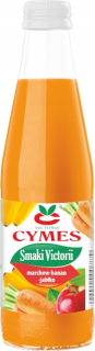 Príchute Victoria - mrkva, banán a jablko 8x250ml