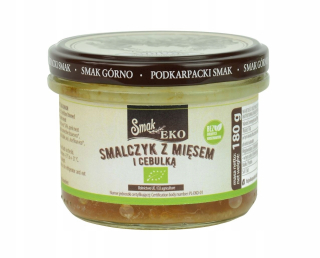 SPRACOVANÁ JAZYK S MASOM A CIBUĽOU BIO 180 g - EKO CHUŤ