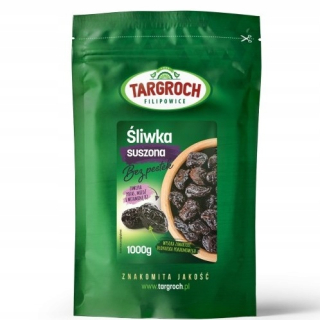 Sušené ovocie - Šťavnaté lahodné slivky sušené 1KG Sušené slivky