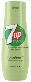 Sodastream Sirup 7UP NO CUKTOR SUDA SATETER 440ML