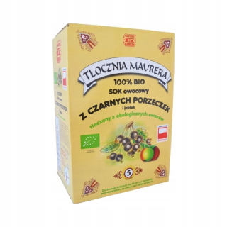 Blackcurrantant Juice s Apple Bio 5L reliéfnym