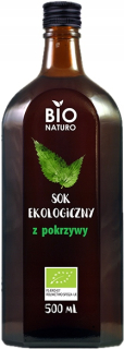Ekologická šťava. DETTLE 100% BIO 500 ml Bionaturo