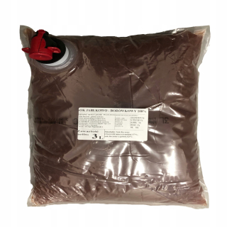 Juice Apple Bilberów 100% Bio stlačené 3L