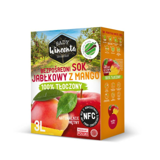 Juice Apple s Manga 3L NFC Zakalený Sady Wincent