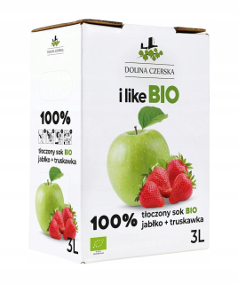 Juice Apple Jahoda NFC BIO 3L DOLINA CZERSKA