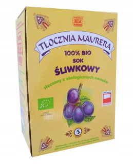 Plumová šťava 100% BIO 5L Maurerova tlač