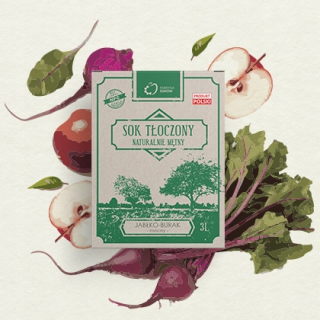 Juice Relifysed Apple-Beet Strong 3L Apple NFC