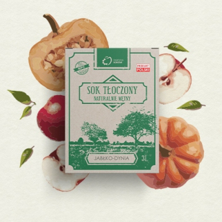 DRVENÝ JABLKO JABLKO-PUMPKINOVÉ 3L kalné jablko NFC