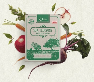 Juice reliéfne-carrot-repa 3L Apple NFC