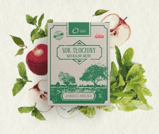 Juice reliéfne Apple-Melissa 3L Apple NFC