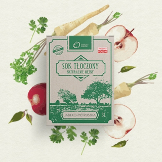 DRVENÁ JABLKO-PARSLEY ŠŤAVA 3L jablko NFC