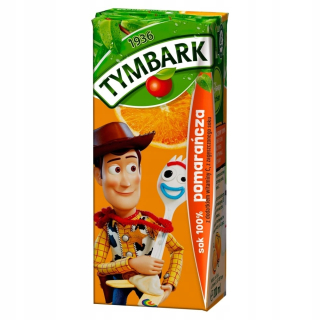 TYMBARK Oranžová šťava 27 x 200ml Carton