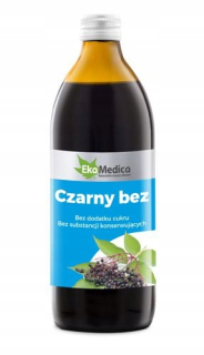 ČIERNA ŠŤAVA LILAC 100% 0,5L EKAMEDICA