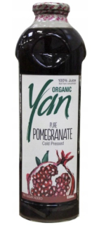 Pomegranát Juice BIO 930 ml Yan Organické 100% prírodné