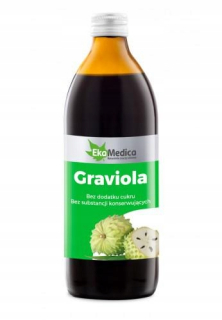 ŠŤÁVA S GRAVIOLOU 500ML EKAMEDICA
