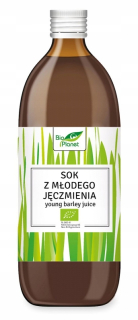 Šťava z mladého jačmeňa BIO 500 ml - Bio Planet