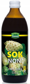 Noni džús 100% vzhľad potravín 500 ml