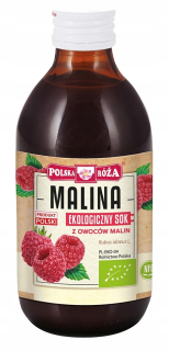 Ovocná šťava Malin NFC BIO 250 ml - Poľská Rose