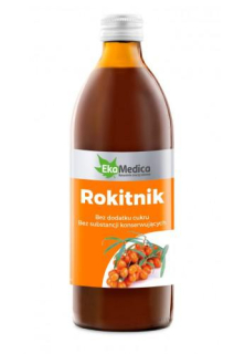 Sokiknik šťava bez cukru 500ml ekamedica