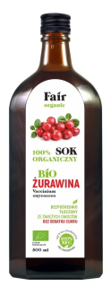 NFC BIO 500ML Brusnicová šťava - veľtrh organická