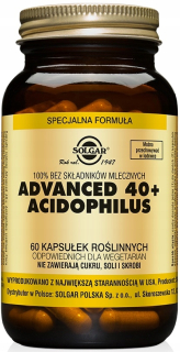 Solgar Advanced 40+ Acidophilus 60K probiotikum